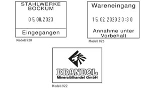 Pieczątka Reiner ChronoDater odbicie Pieczątka Reiner ChronoDater odbicie